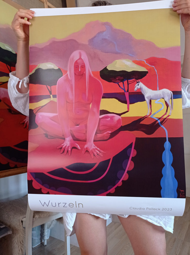 Serie 'In Die Utopie Hinein Leben' Posterkollektion