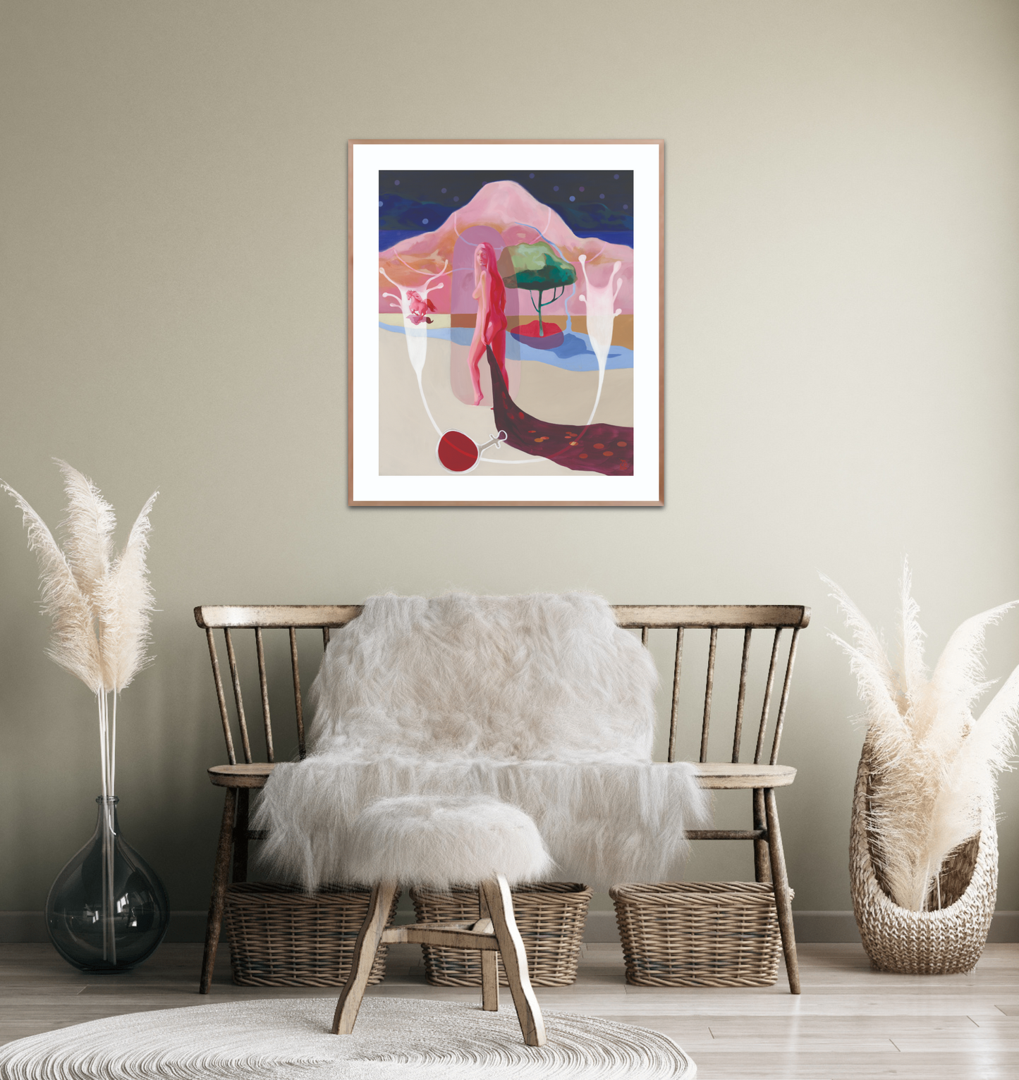 'Innere Türen' Fine-Art-Druck
