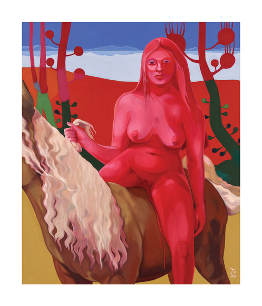 Eva - Offen Und Sicher' Fine-Art-Druck