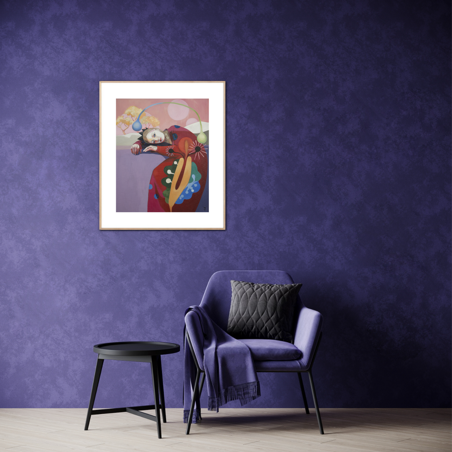 'Das Wort Surrender' Fine-Art-Druck