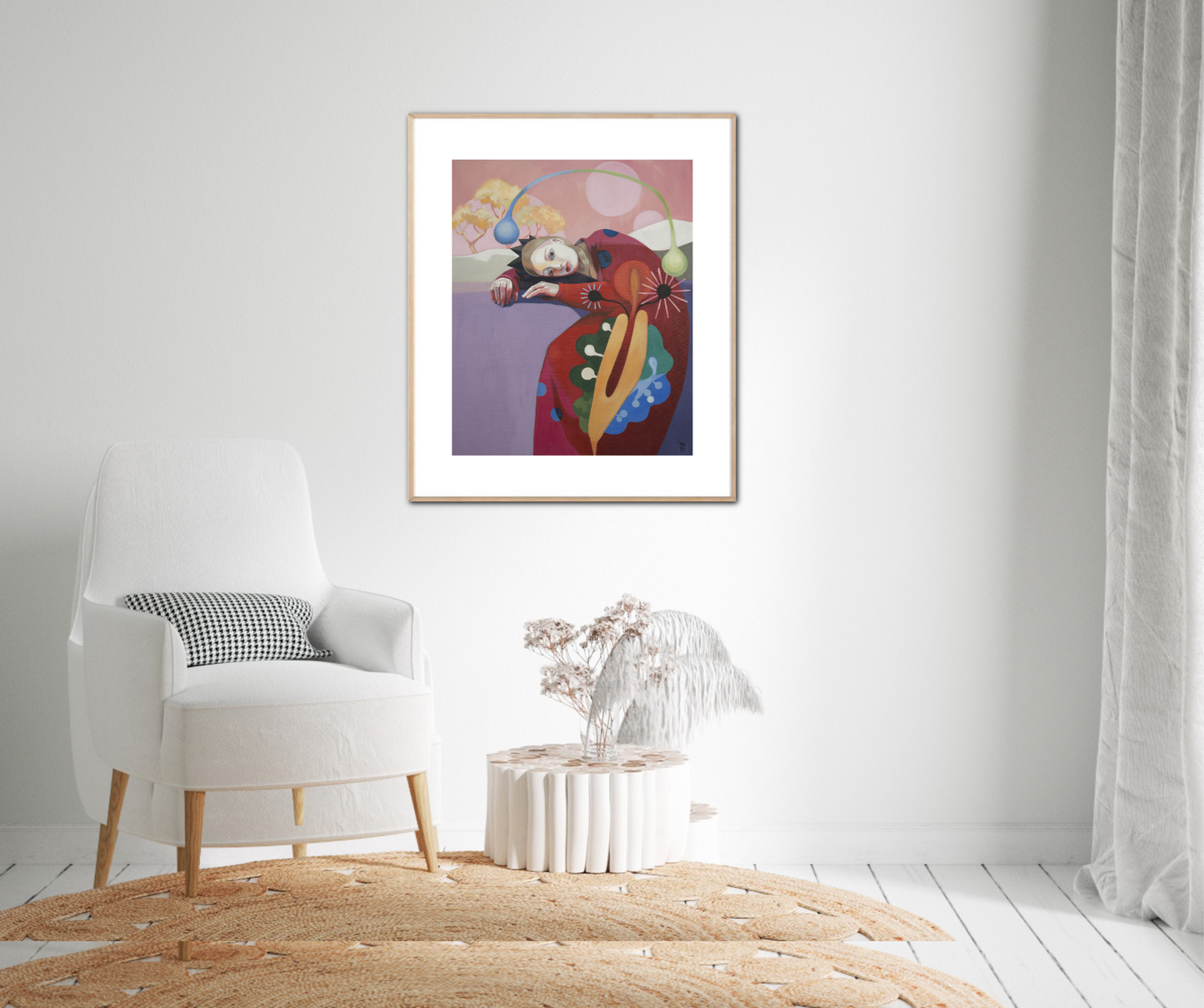 'Das Wort Surrender' Fine-Art-Druck