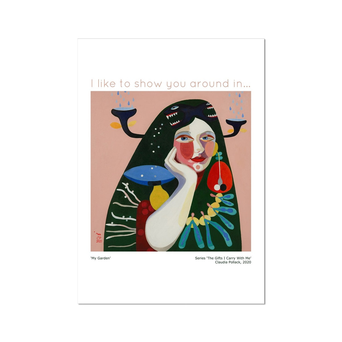 'Mein Garten' Poster