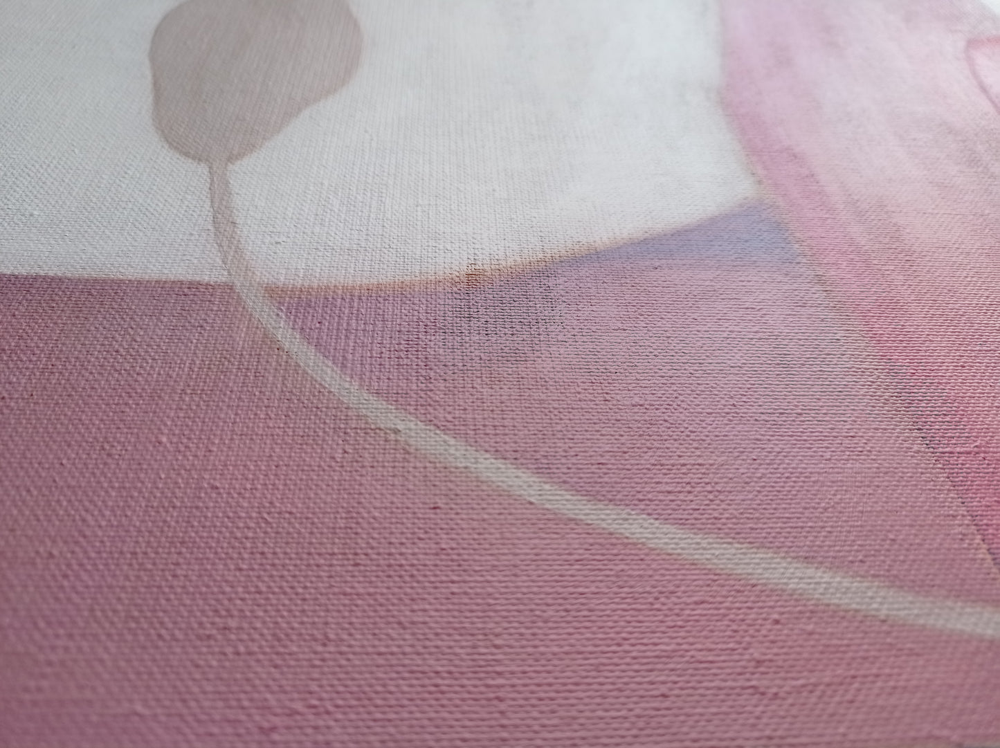 'Etwas In Mir Schaut Auf Das Meer Und Auf Alles Andere Auch' Original inkl. Rahmen