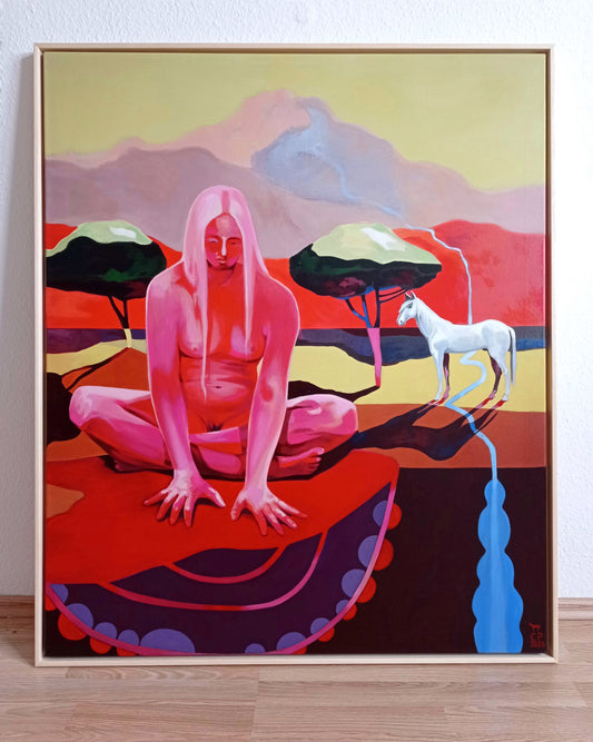 'Wurzeln', limit. Leinwanddruck