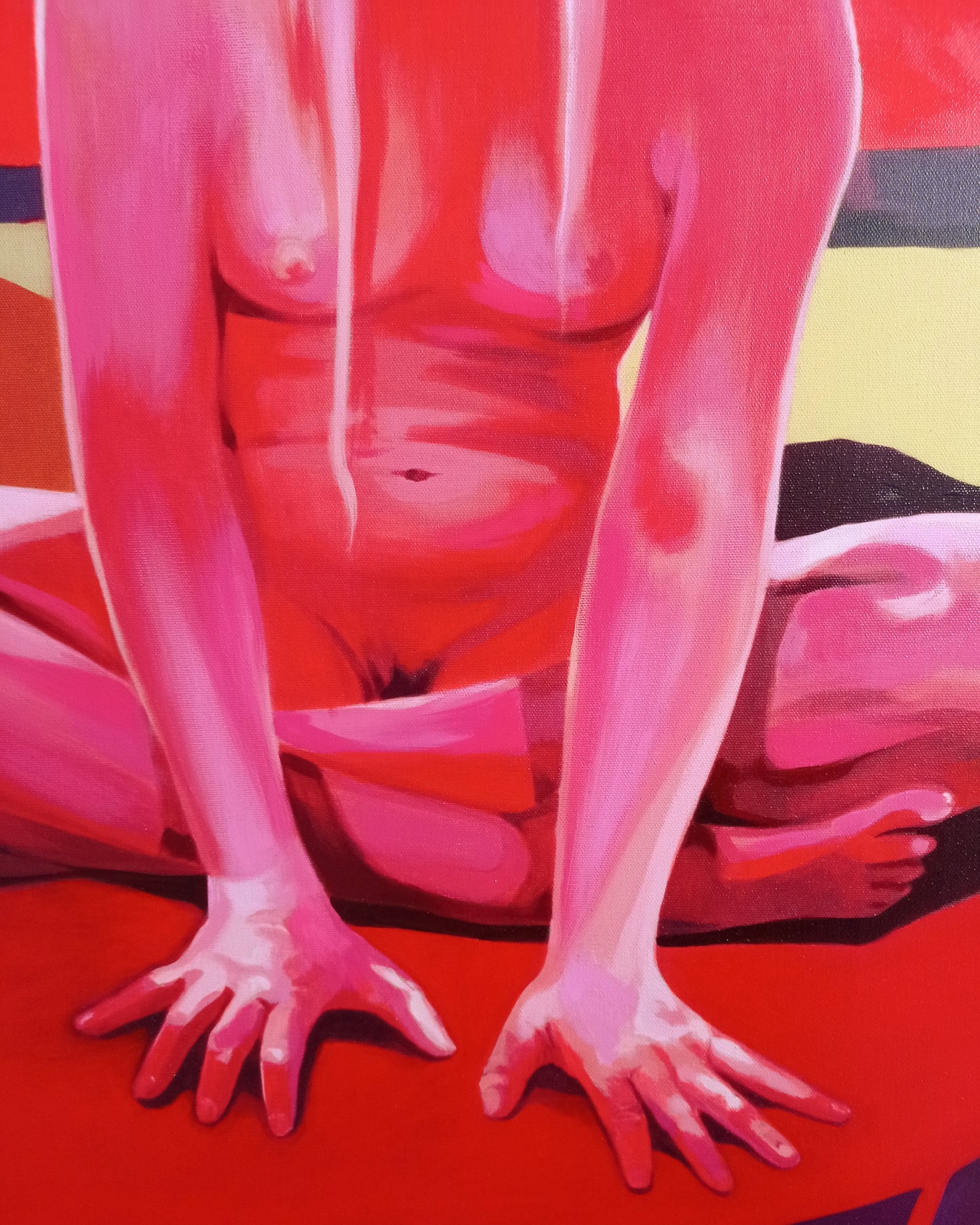 'Wurzeln', limit. Leinwanddruck