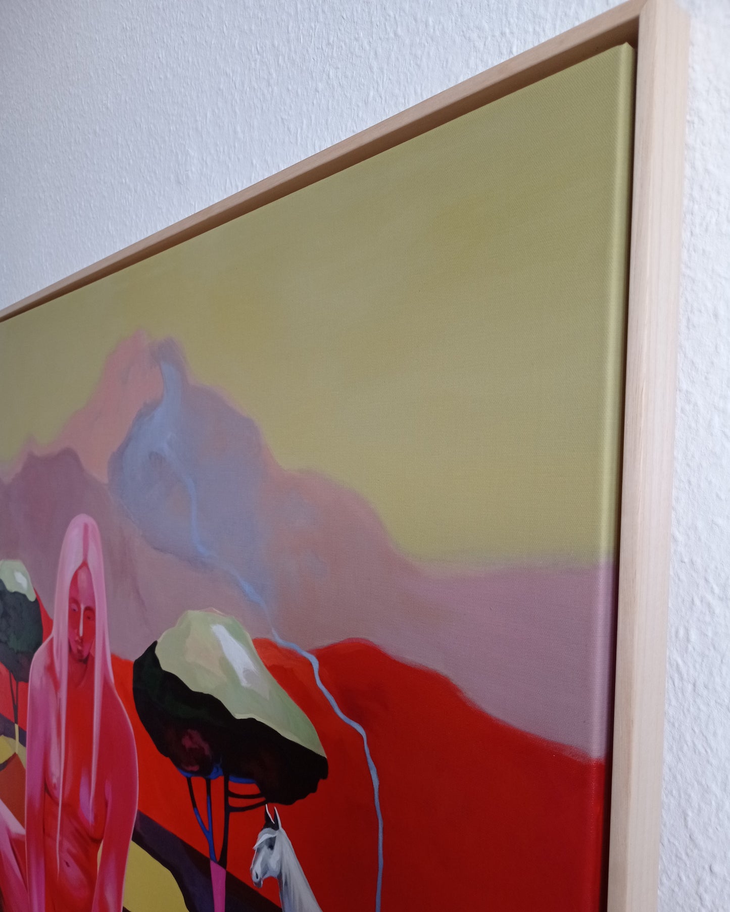 'Wurzeln', limit. Leinwanddruck