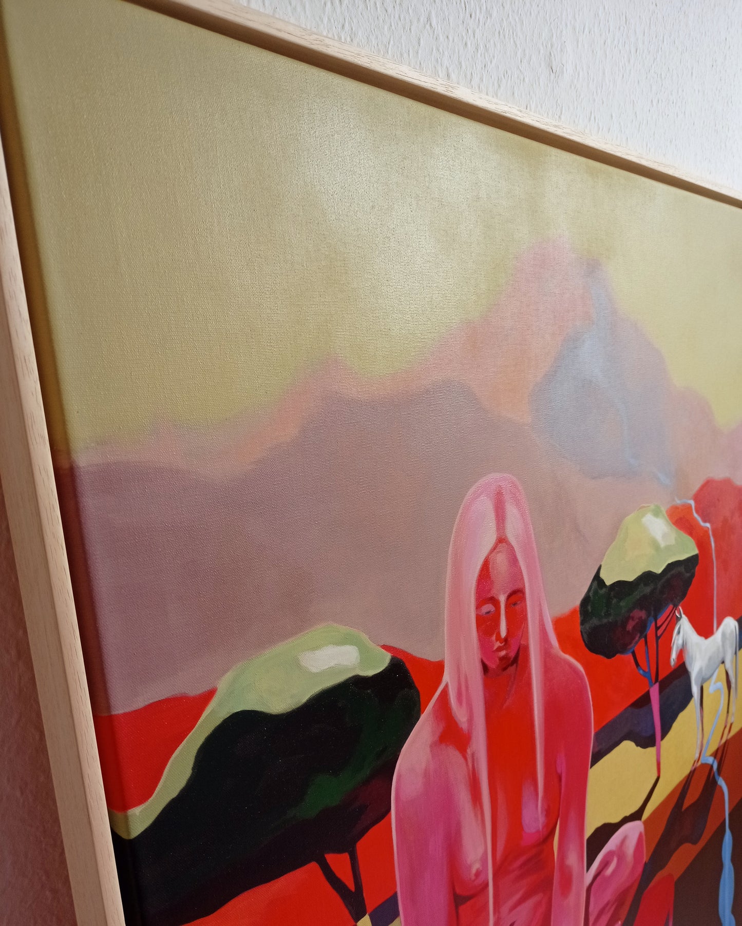 'Wurzeln', limit. Leinwanddruck