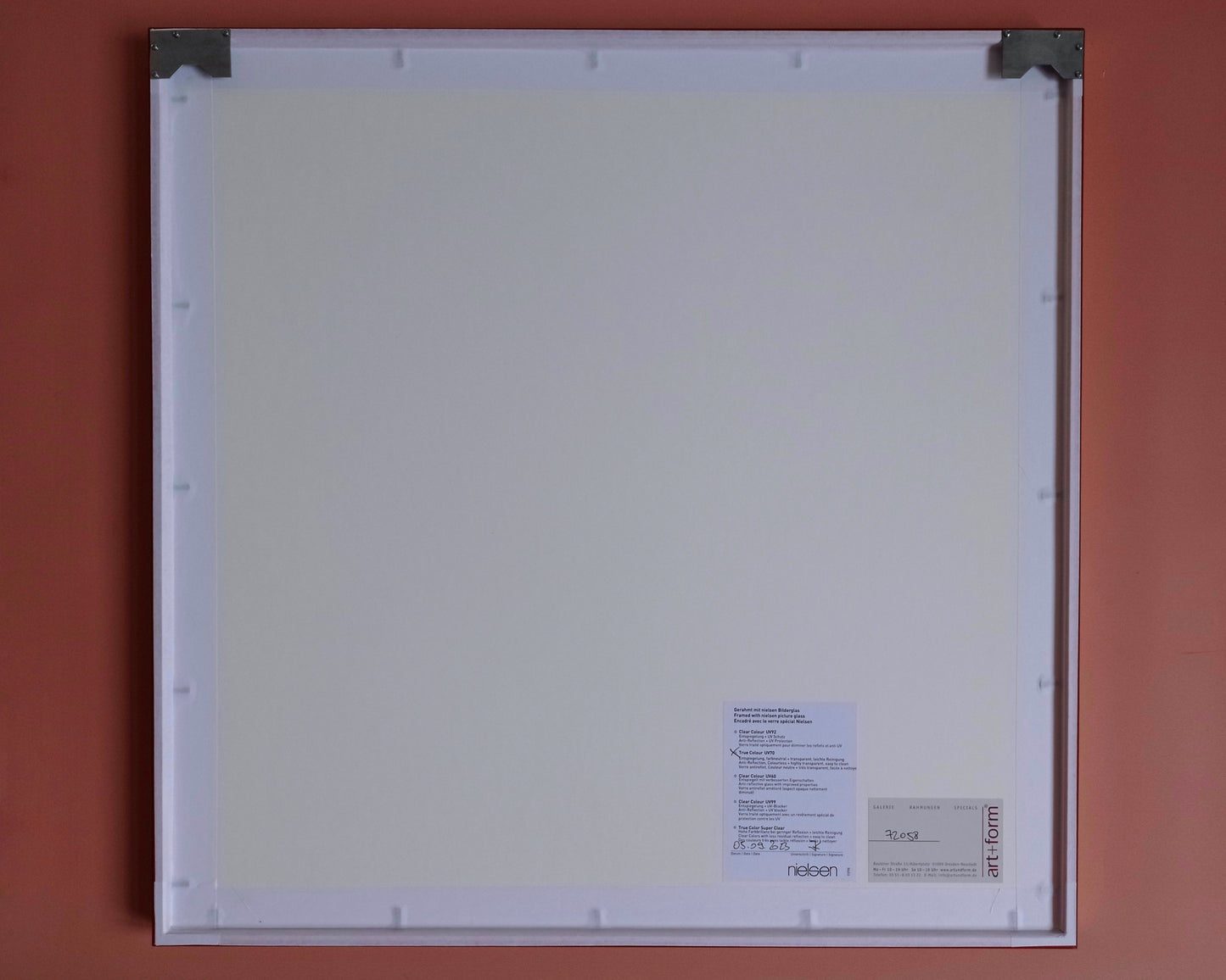 'Neuer Frieden' Original inkl. Rahmen