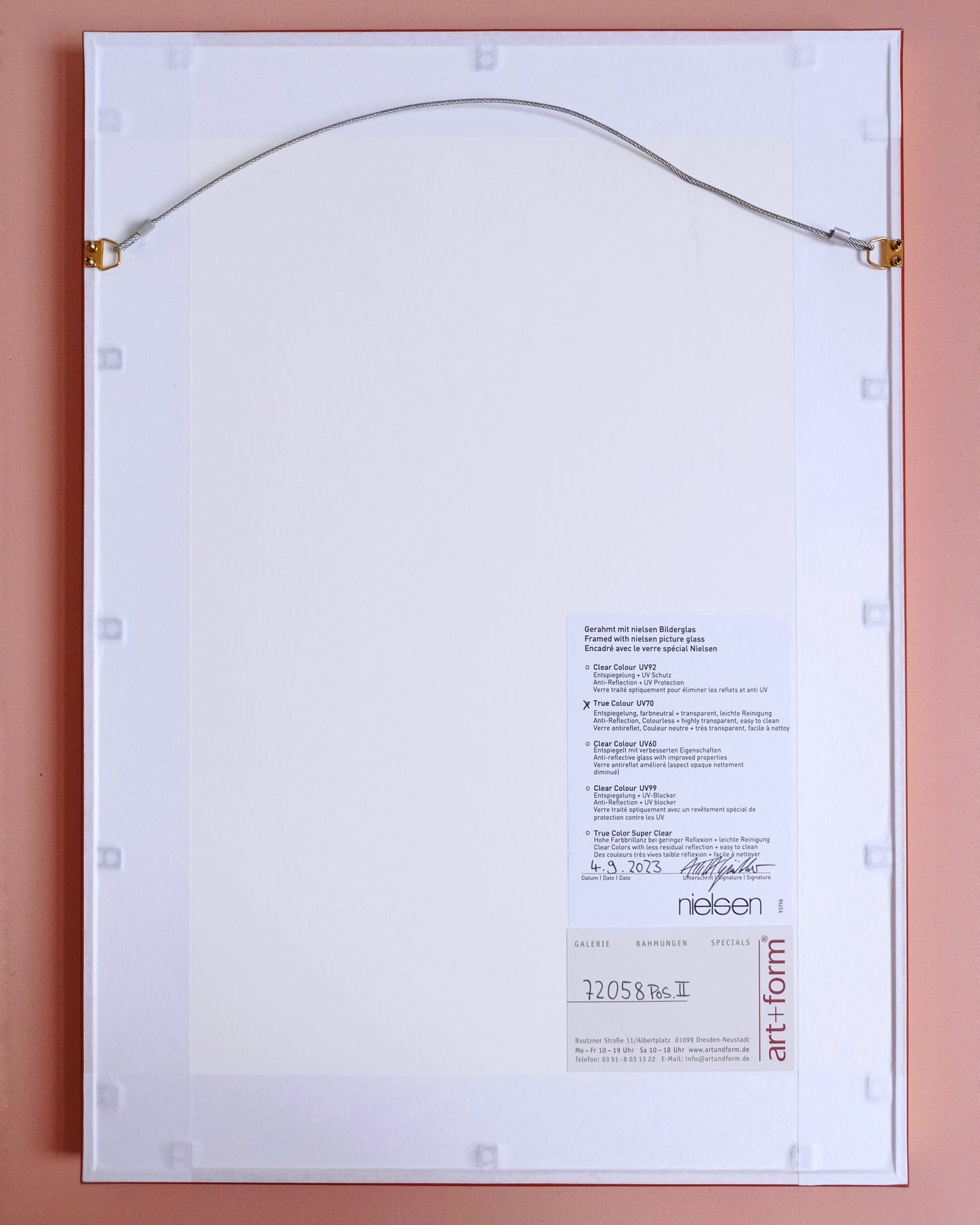 'Nina' Assemblage, original incl. frame