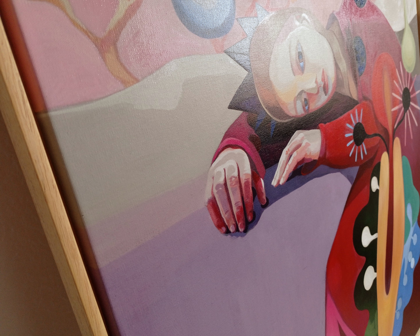 'Das Wort Surrender' limit. Leinwanddruck