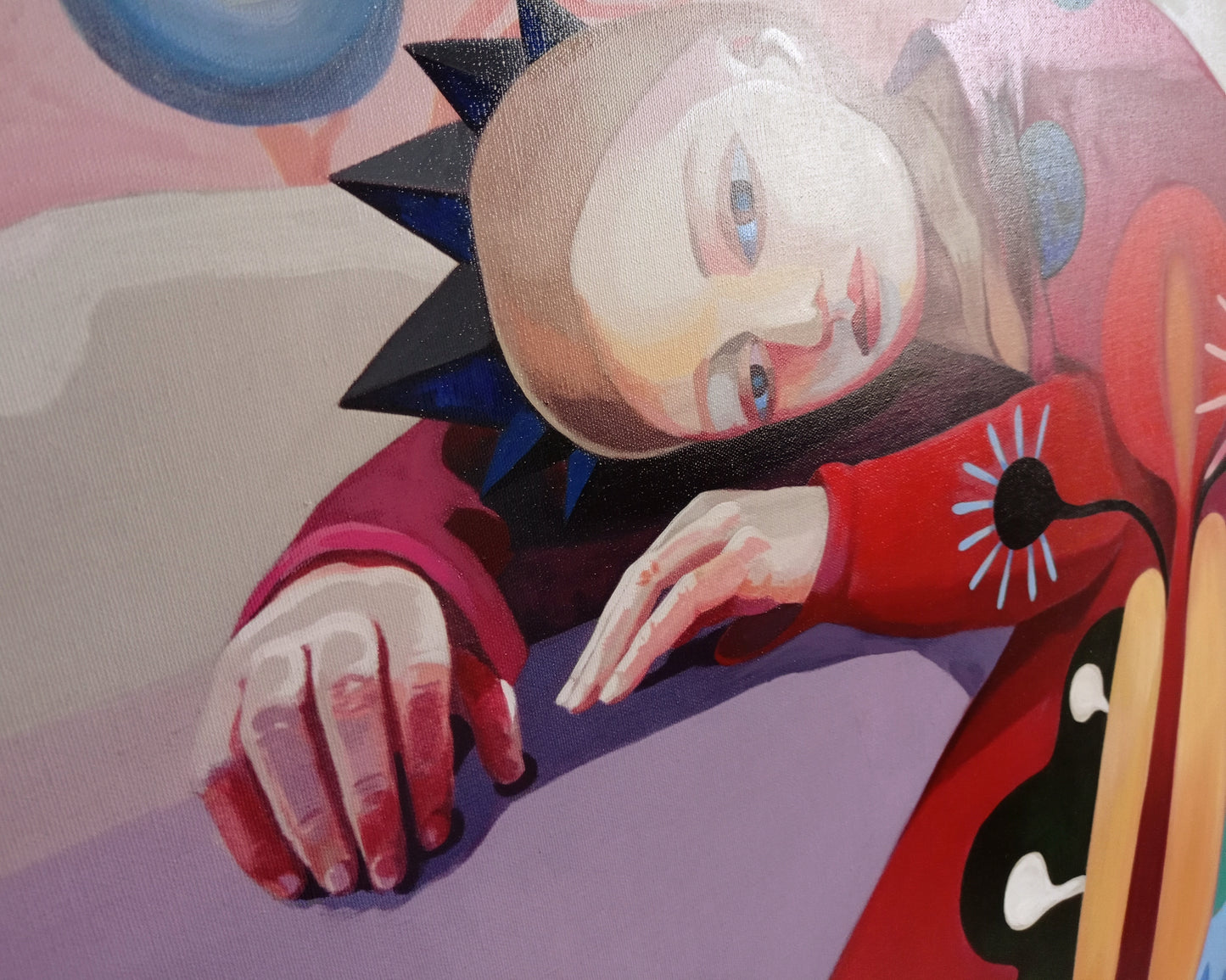 'Das Wort Surrender' limit. Leinwanddruck