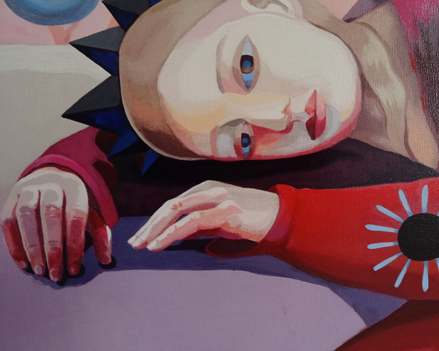 'Das Wort Surrender' limit. Leinwanddruck