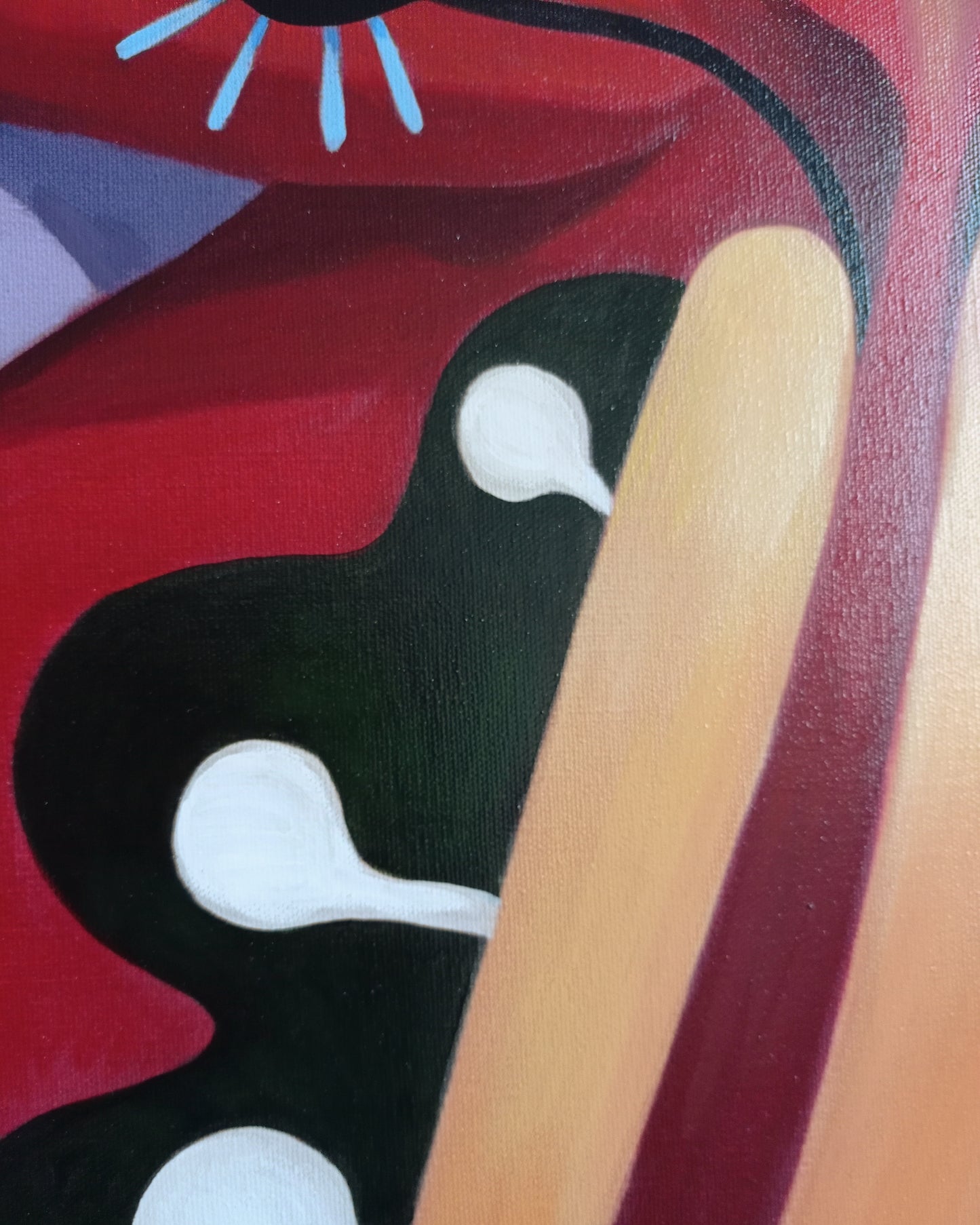 'Das Wort Surrender' limit. Leinwanddruck