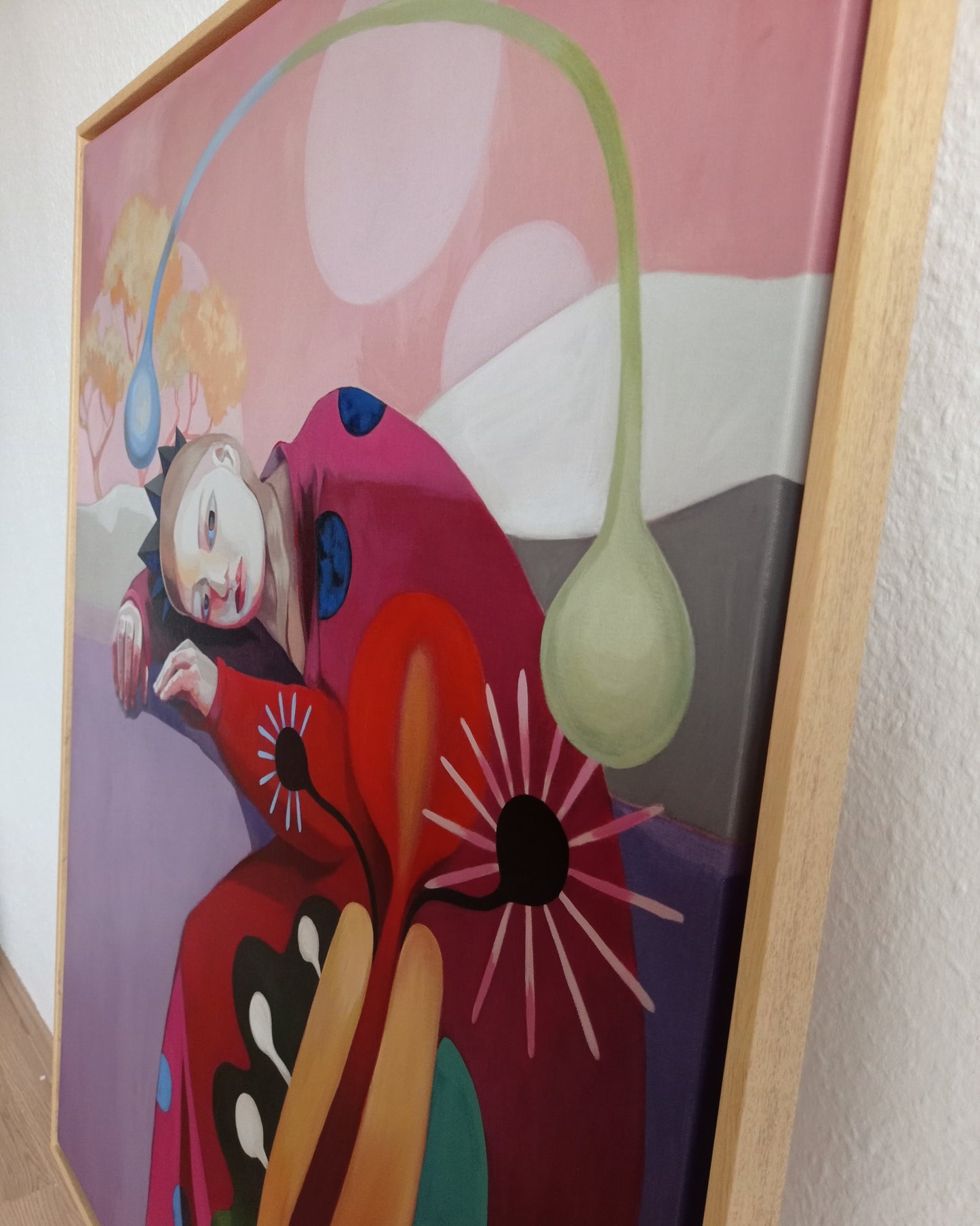 'Das Wort Surrender' limit. Leinwanddruck