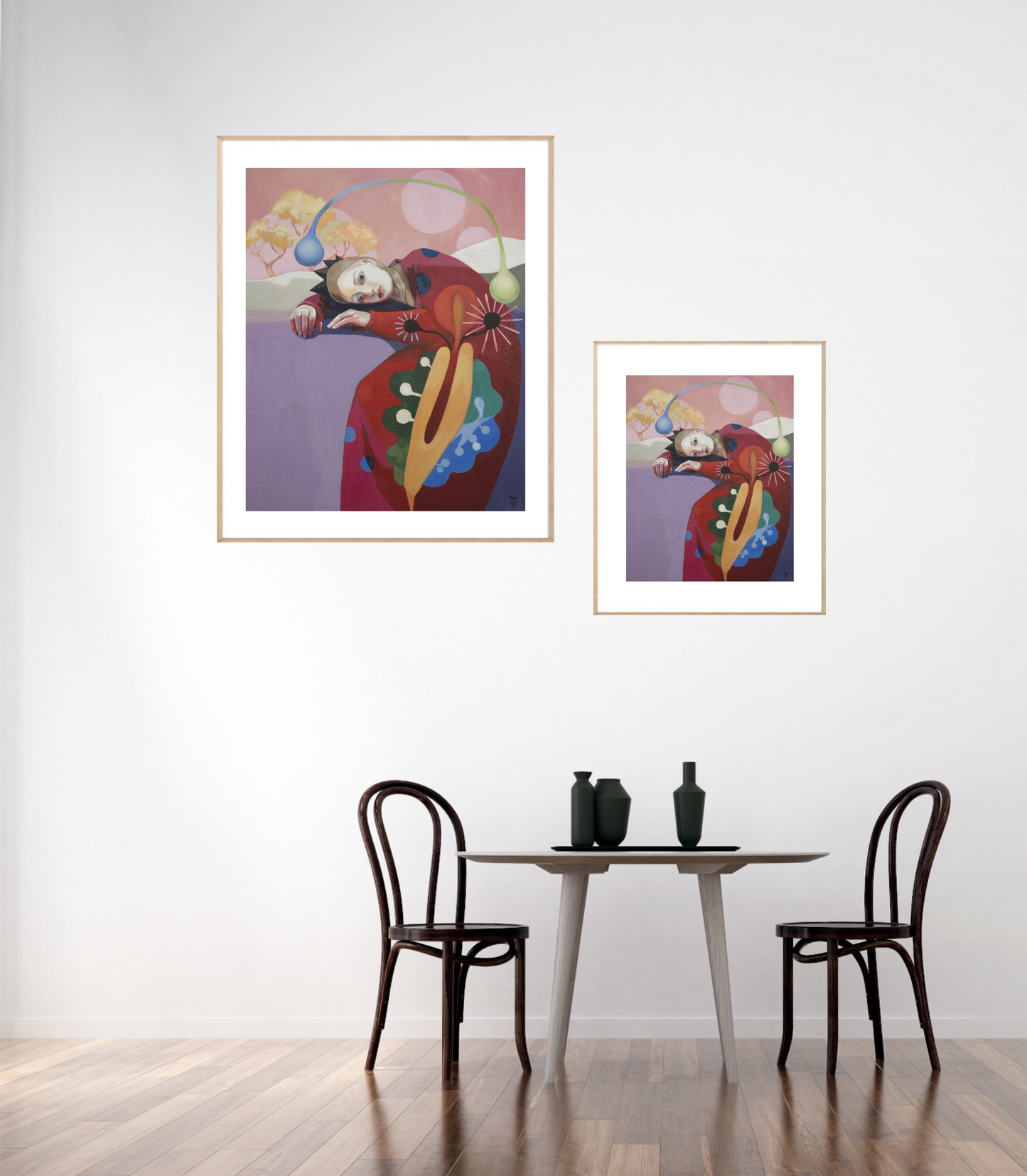 'Das Wort Surrender' Fine-Art-Druck