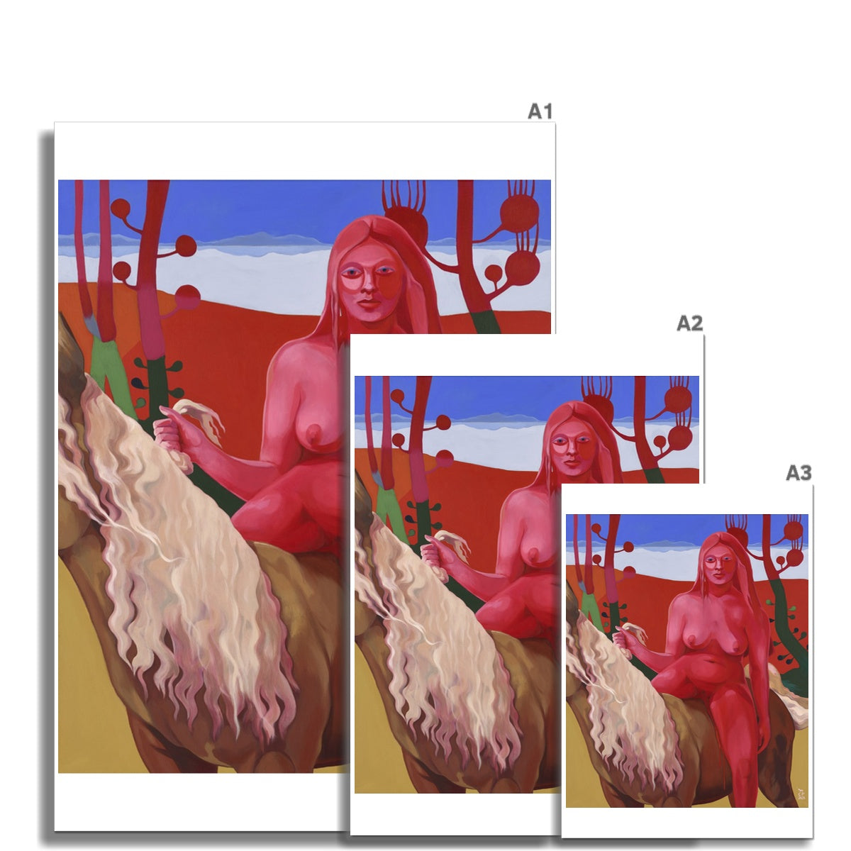 'Eve - Open And Safe' Poster/ without text