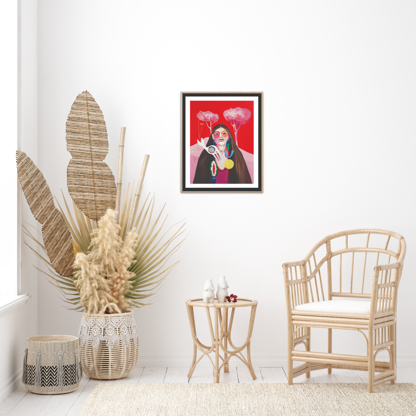 'Das Gefühl Unterstützt Zu Sein' Fine-Art-Druck