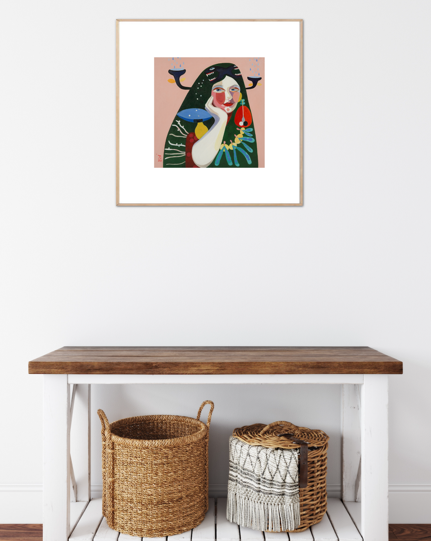 'Mein Garten' Fine-Art-Druck