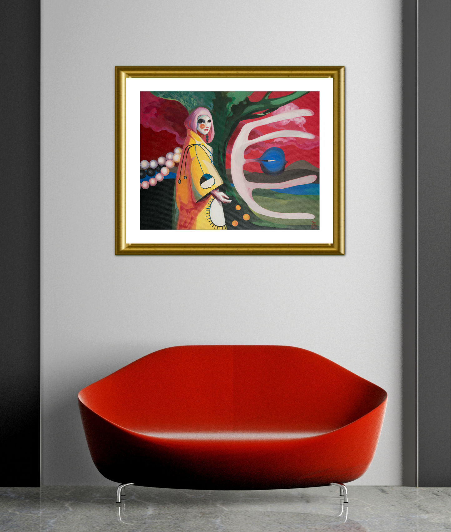 'Ich Bin Die Sonne' Fine-Art-Druck