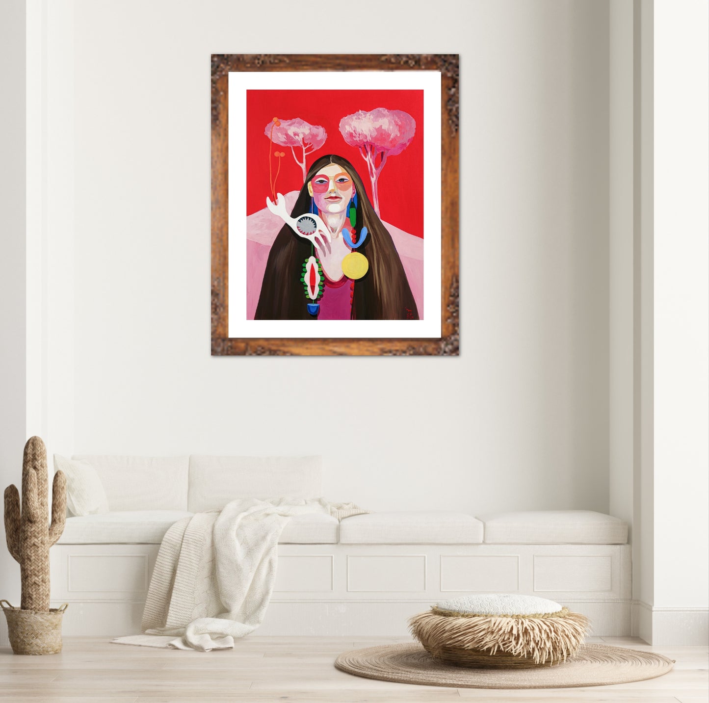 'Das Gefühl Unterstützt Zu Sein' Fine-Art-Druck