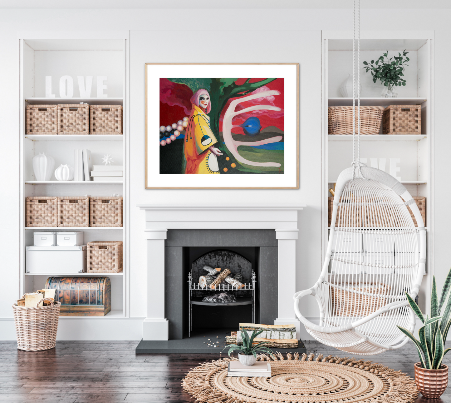 'Ich Bin Die Sonne' Fine-Art-Druck