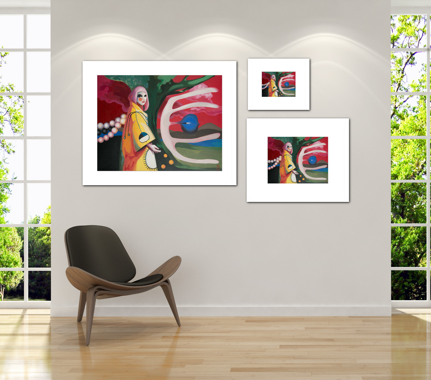 'Ich Bin Die Sonne' Fine-Art-Druck