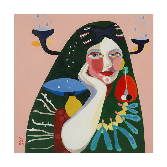 'Mein Garten' Fine-Art-Druck