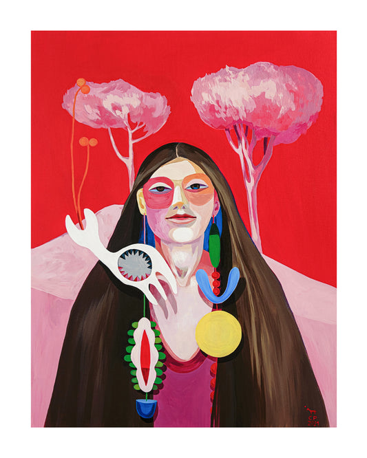 'Das Gefühl Unterstützt Zu Sein' Fine-Art-Druck