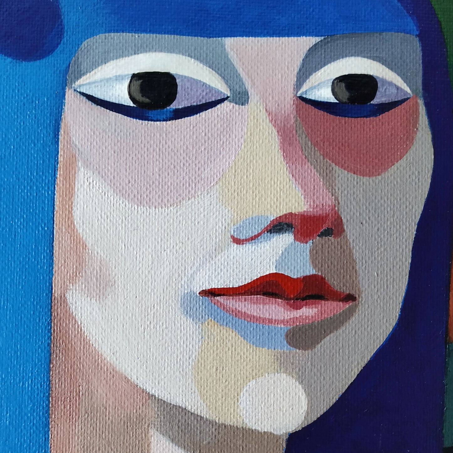 'Neuer Frieden' Original inkl. Rahmen