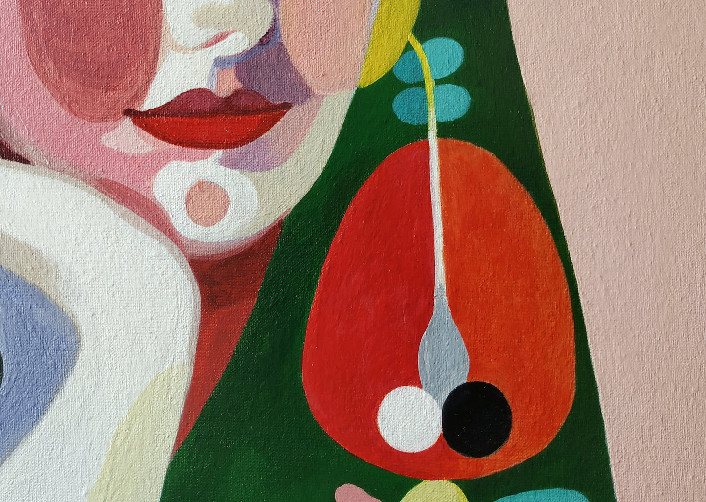 'Mein Garten' Original mit Rahmen