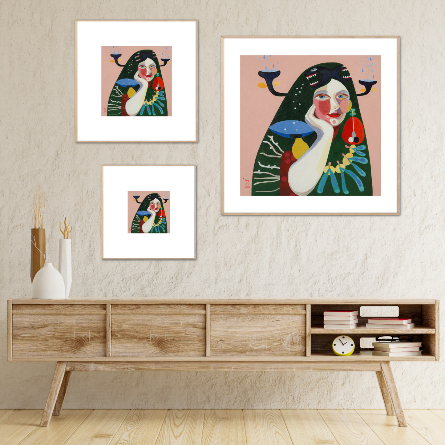 'Mein Garten' Fine-Art-Druck