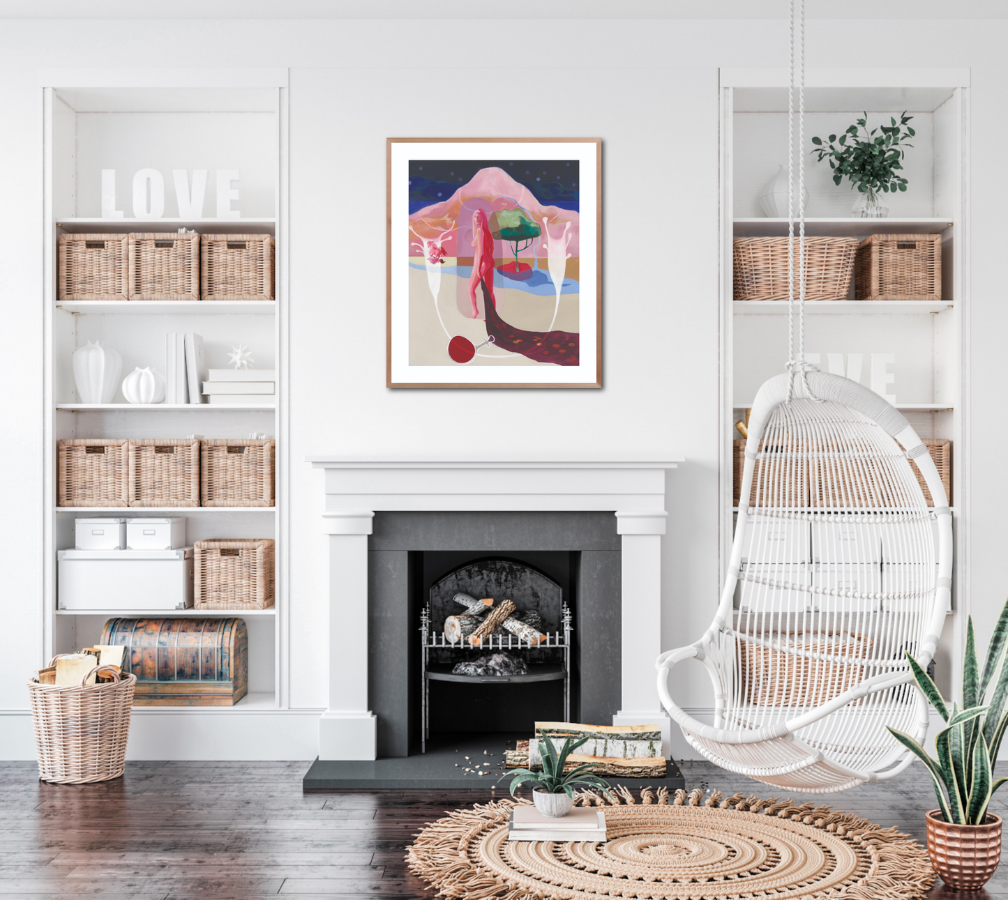 'Innere Türen' Fine-Art-Druck