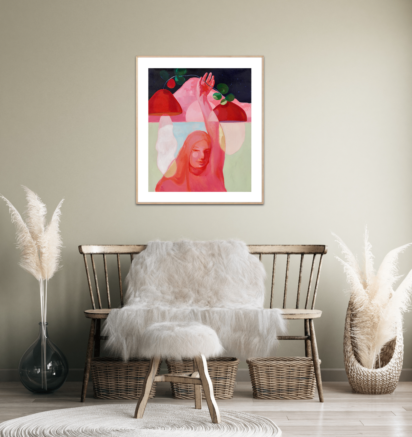 'Mensch Sein' *limited Edition* Fine-Art-Druck