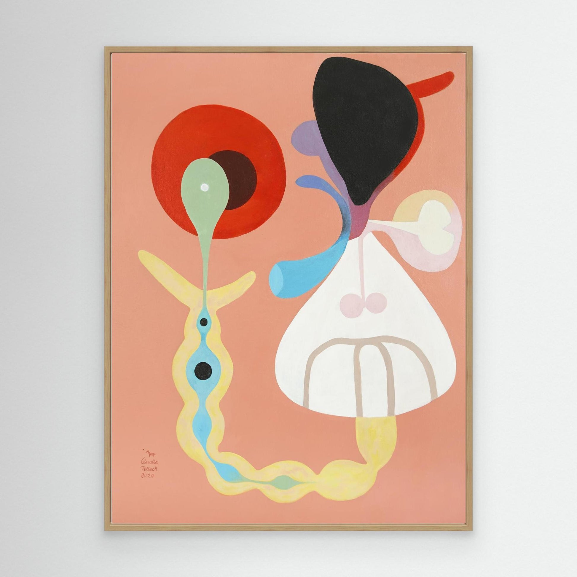 'Geburt' gerahmter Leinwanddruck